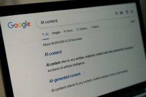 Yes, AI Content Rank on Google. But at What Cost